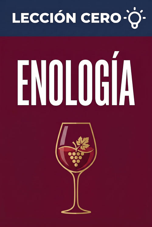 Portada del ebook «Lección cero: Enología», guía para principiantes