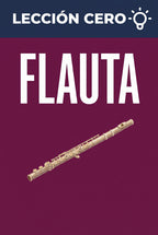 Portada del ebook «Lección cero: Flauta», guía para principiantes